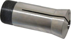 Interstate - 15/32 Inch 5C Round Collet - 3.28" Overall Length, 1.041-24 Internal Thread Size, Steel, 0.0005 Inch TIR - Exact Tool & Supply