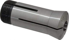 Interstate - 1/2 Inch 5C Round Collet - 3.28" Overall Length, 1.041-24 Internal Thread Size, Steel, 0.0005 Inch TIR - Exact Tool & Supply