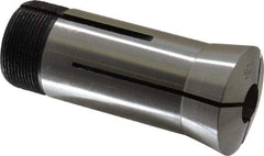 Interstate - 33/64 Inch 5C Round Collet - 3.28" Overall Length, 1.041-24 Internal Thread Size, Steel, 0.0005 Inch TIR - Exact Tool & Supply