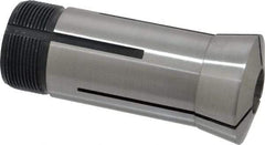 Interstate - 19/32 Inch 5C Round Collet - 3.28" Overall Length, 1.041-24 Internal Thread Size, Steel, 0.0005 Inch TIR - Exact Tool & Supply