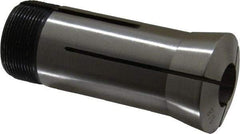 Interstate - 5/8 Inch 5C Round Collet - 3.28" Overall Length, 1.041-24 Internal Thread Size, Steel, 0.0005 Inch TIR - Exact Tool & Supply