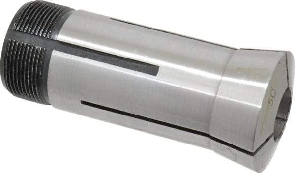 Interstate - 41/64 Inch 5C Round Collet - 3.28" Overall Length, 1.041-24 Internal Thread Size, Steel, 0.0005 Inch TIR - Exact Tool & Supply