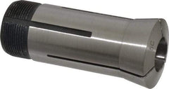 Interstate - 45/64 Inch 5C Round Collet - 3.28" Overall Length, 1.041-24 Internal Thread Size, Steel, 0.0005 Inch TIR - Exact Tool & Supply