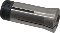 Interstate - 49/64 Inch 5C Round Collet - 3.28" Overall Length, 1.041-24 Internal Thread Size, Steel, 0.0005 Inch TIR - Exact Tool & Supply