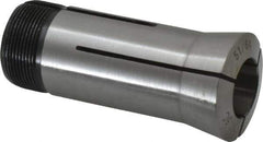 Interstate - 51/64 Inch 5C Round Collet - 3.28" Overall Length, 1.041-24 Internal Thread Size, Steel, 0.0005 Inch TIR - Exact Tool & Supply