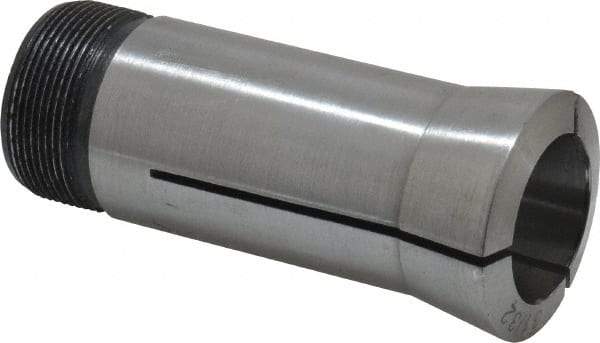 Interstate - 31/32 Inch 5C Round Collet - 3.28" Overall Length, 1.041-24 Internal Thread Size, Steel, 0.0005 Inch TIR - Exact Tool & Supply