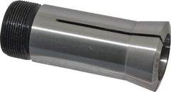 Interstate - 63/64 Inch 5C Round Collet - 3.28" Overall Length, 1.041-24 Internal Thread Size, Steel, 0.0005 Inch TIR - Exact Tool & Supply