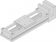 Thomson Industries - Micro Stage Linear Guide - 11.811" Long x 2.362" Wide - Exact Tool & Supply