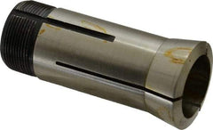 Interstate - 1-3/64 Inch 5C Round Collet - 3.28" Overall Length, 1.041-24 Internal Thread Size, Steel, 0.0005 Inch TIR - Exact Tool & Supply