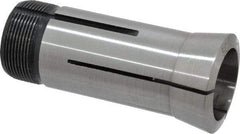 Interstate - 1-1/16 Inch 5C Round Collet - 3.28" Overall Length, 1.041-24 Internal Thread Size, Steel, 0.0005 Inch TIR - Exact Tool & Supply