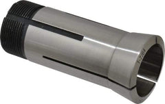 Interstate - 1-7/64 Inch 5C Round Collet - 3.28" Overall Length, 1.041-24 Internal Thread Size, Steel, 0.0005 Inch TIR - Exact Tool & Supply