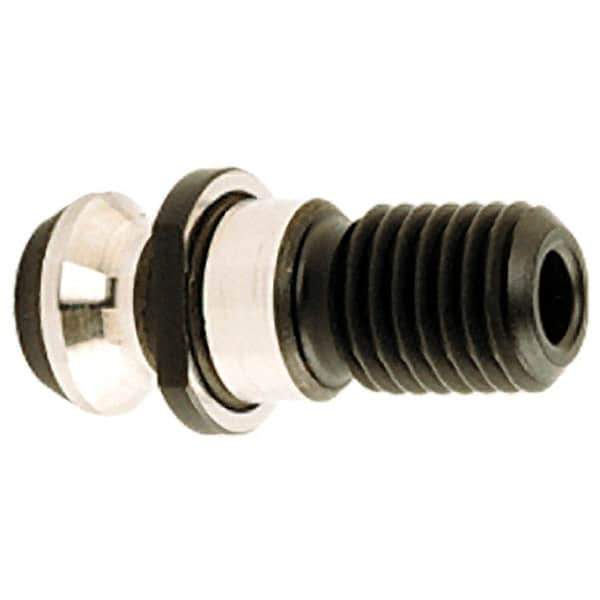 Iscar - BT50 Taper, M24x3 Thread, 45° Angle Radius, Standard Retention Knob - 2.5669" OAL, 1.1417" Knob Diam, 1" from Knob to Flange, 0.315" Coolant Hole, Through Coolant - Exact Tool & Supply