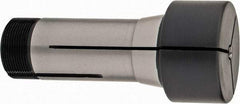 Interstate - 2 Inch Head Diameter, 1/4 Inch Pilot Hole, 5C Step Collet - Steel - Exact Tool & Supply