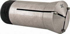 Interstate - 1-1/2 Inch Head Diameter, 1/16 Inch Pilot Hole, 5C Emergency Collet - 3.28" Overall Length, Steel, 0.0032 Inch TIR - Exact Tool & Supply
