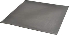 Made in USA - 12" Long, 12" Wide, 1/16" Thick, Neoprene Rubber Foam Sheet - 45 to 55 Durometer, Black, -40 to 225°F, 2,500 psi Tensile Strength, Plain Backing, Stock Length - Exact Tool & Supply