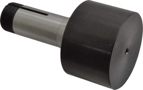 Interstate - 2 Inch Head Length, 3 Inch Face Diameter, Steel, 5C Collet Fixture Mount - 0.002 Inch TIR - Exact Tool & Supply