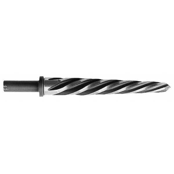 Alvord Polk - 1-1/8" Reamer Diam, 1/2" Diam Straight Shank, 5-9/16" Flute, Construction Reamer - Exact Tool & Supply