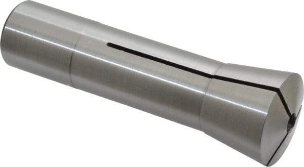Interstate - 1/4 Inch Steel R8 Collet - 7/16-20 Drawbar Thread, 0.0007 Inch TIR - Exact Tool & Supply