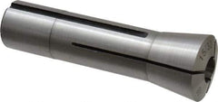 Interstate - 15/32 Inch Steel R8 Collet - 7/16-20 Drawbar Thread, 0.0007 Inch TIR - Exact Tool & Supply