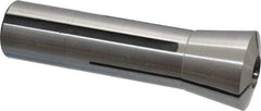 Interstate - 1/2 Inch Steel R8 Collet - 7/16-20 Drawbar Thread, 0.0007 Inch TIR - Exact Tool & Supply