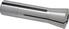 Interstate - 9/16 Inch Steel R8 Collet - 7/16-20 Drawbar Thread, 0.0007 Inch TIR - Exact Tool & Supply