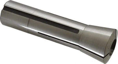 Interstate - 19/32 Inch Steel R8 Collet - 7/16-20 Drawbar Thread, 0.0007 Inch TIR - Exact Tool & Supply