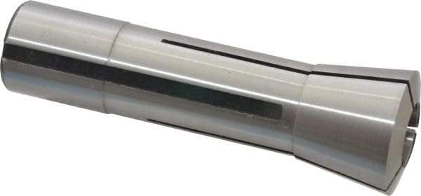 Interstate - 5/8 Inch Steel R8 Collet - 7/16-20 Drawbar Thread, 0.0007 Inch TIR - Exact Tool & Supply