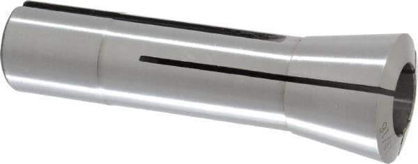 Interstate - 11/16 Inch Steel R8 Collet - 7/16-20 Drawbar Thread, 0.0007 Inch TIR - Exact Tool & Supply