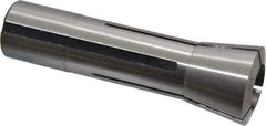 Interstate - 23/32 Inch Steel R8 Collet - 7/16-20 Drawbar Thread, 0.0007 Inch TIR - Exact Tool & Supply