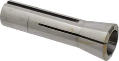 Interstate - 27/32 Inch Steel R8 Collet - 7/16-20 Drawbar Thread, 0.0007 Inch TIR - Exact Tool & Supply