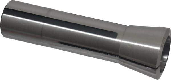 Interstate - 7/8 Inch Steel R8 Collet - 7/16-20 Drawbar Thread, 0.0007 Inch TIR - Exact Tool & Supply