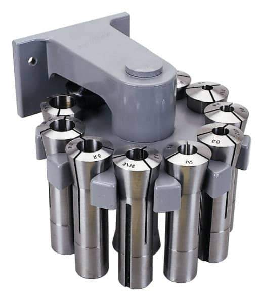 Value Collection - 11 Piece, 1/8" to 3/4" Capacity, R8 Collet Set - Exact Tool & Supply