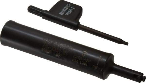 Seco - 3.52" OAL, 5/8" Shank Diam, SGXN Indexable Boring Bar - LCEX08.. Insert, Screw Holding Method - Exact Tool & Supply