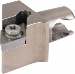 Kennametal - Right Hand Cut, Size KM16, DC..11T308 Insert Compatiblity, Modular Turning & Profiling Cutting Unit Head - 10mm Ctr to Cutting Edge, 20mm Head Length - Exact Tool & Supply