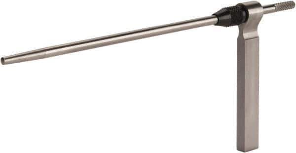 Starrett - 6 Inch Long, Height Gage Depth Gage Attachment - For Use with Starrett Vernier Height Gage No. 255 - Exact Tool & Supply