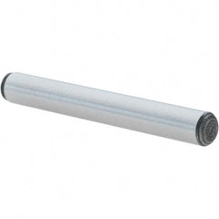 Value Collection - 3/16" Diam x 1-1/2" Pin Length Alloy Steel Oversized Dowel Pin - C 50-58 Hardness, 7,200 Lb Breaking Strength, 1 Beveled & 1 Rounded End - Exact Tool & Supply