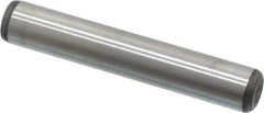 Value Collection - 1/4" Diam x 1-1/2" Pin Length Alloy Steel Oversized Dowel Pin - C 50-58 Hardness, 12,800 Lb Breaking Strength, 1 Beveled & 1 Rounded End - Exact Tool & Supply