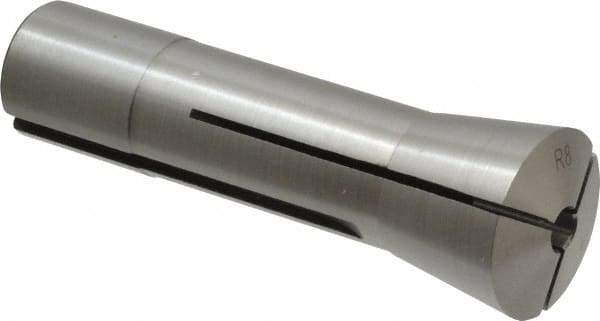 Interstate - 7mm Steel R8 Collet - 7/16-20 Drawbar Thread, 0.0007 Inch TIR - Exact Tool & Supply