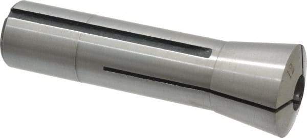 Interstate - 12mm Steel R8 Collet - 7/16-20 Drawbar Thread, 0.0007 Inch TIR - Exact Tool & Supply