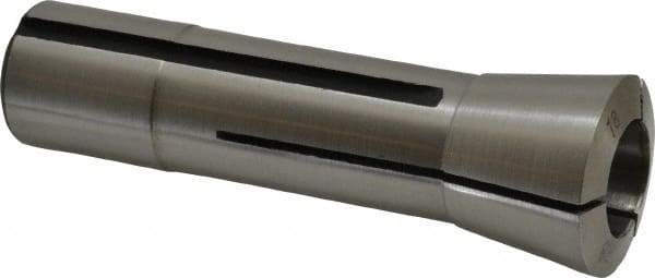 Interstate - 18mm Steel R8 Collet - 7/16-20 Drawbar Thread, 0.0007 Inch TIR - Exact Tool & Supply