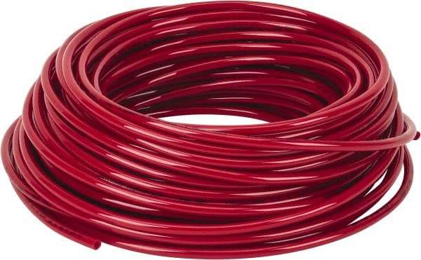 Coilhose Pneumatics - 0.17" ID x 1/4" OD, 100' Long, Nylon Tube - Red, 265 Max psi, -60 to 200°F - Exact Tool & Supply
