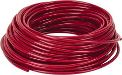 Coilhose Pneumatics - 0.17" ID x 1/4" OD, 100' Long, Nylon Tube - Red, 265 Max psi, -60 to 200°F - Exact Tool & Supply