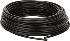Coilhose Pneumatics - 0.17" ID x 1/4" OD, 100' Long, Polyethylene Tube - Black, 173 Max psi, -60 to 200°F - Exact Tool & Supply