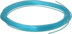 Coilhose Pneumatics - 1/16" ID x 1/8" OD, 50' Long, Polyurethane Tube - Trans Blue, 233 Max psi, -60 to 200°F - Exact Tool & Supply