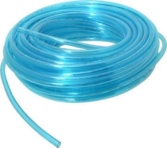 Coilhose Pneumatics - 1/4" ID x 3/8" OD, 100' Long, Polyurethane Tube - Trans Blue, 147 Max psi, -60 to 200°F - Exact Tool & Supply