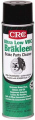 CRC - Ultra Low-VOC Brake Parts Cleaner - 20 Ounce Aerosol Can - Exact Tool & Supply