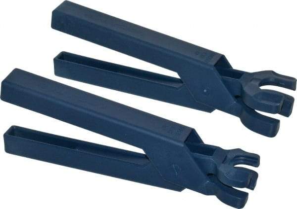Loc-Line - 1/4" Hose Inside Diam, Coolant Hose Hose Assembly Pliers - For Use with 1/4" Loc-Line Modular Hose System, 2 Pieces, Includes 1/4 and 1/2" Pliers - Exact Tool & Supply