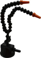 Cedarberg - 9" Hose Length, 1/8" Nozzle Diam, 1/4" Hose ID, Coolant Hose Kit - For Snap-Loc Modular Hose Systems - Exact Tool & Supply