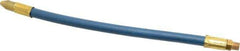 Coilhose Pneumatics - 12" Hose Length, 1/8" Nozzle Diam, 1/8" Hose ID, Coolant Hose - 1/8" NPT For Mist Coolant Systems - Exact Tool & Supply