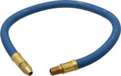 Coilhose Pneumatics - 24" Hose Length, 1/4" Nozzle Diam, 3/8" Hose ID, Coolant Hose - 1/4" NPT For Mist Coolant Systems - Exact Tool & Supply